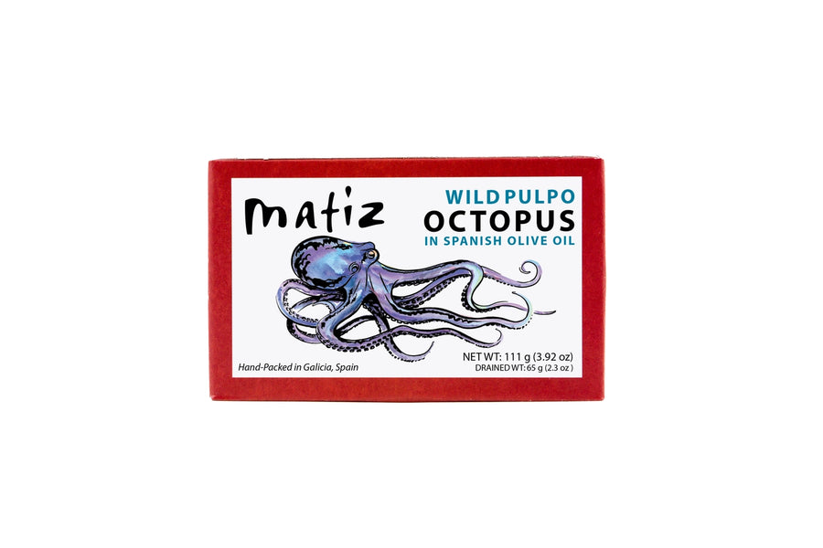 Matiz Pulpo in Olive Oil - 4.2oz Tin