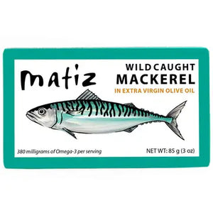 Matiz Mackerel in Extra Virgin Olive Oil - 3 oz Tin