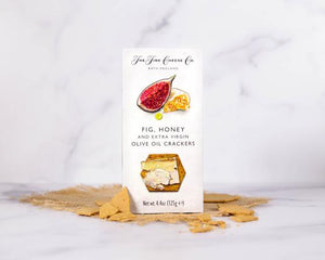 The Fine Cheese Co Fig, Honey and Extra Virgin Olive Oil Crackers
